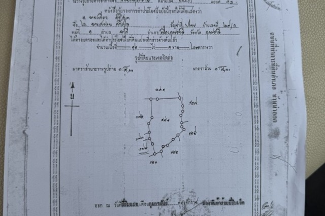 ขายที่ดิน ติดถนน เดินทางสะดวก ทำเลดี ใกล้สนามบินอุดร