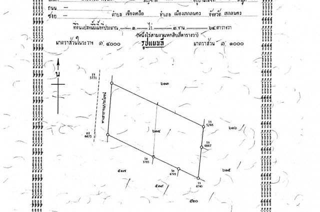 ขายที่ดินไกล้ ม.เกษตรศาสตร์ สกลนคร