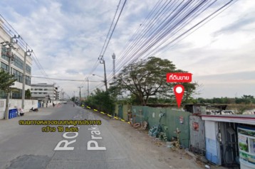 ขายที่ดิน 12 ไร่ 3 งาน 21 ตร.ว. ติดทางหลวงชนบท สป.2006 ใกล้ชุมชนบางเสาธงพัฒนา