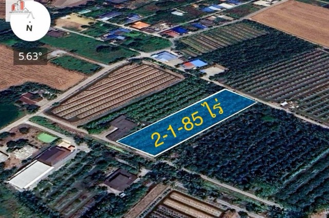 ที่ดินเปล่า สามพราน นครปฐม ใกล้ถนนบรมราชชนนี 2ไร่ 1งาน 85ตรว.