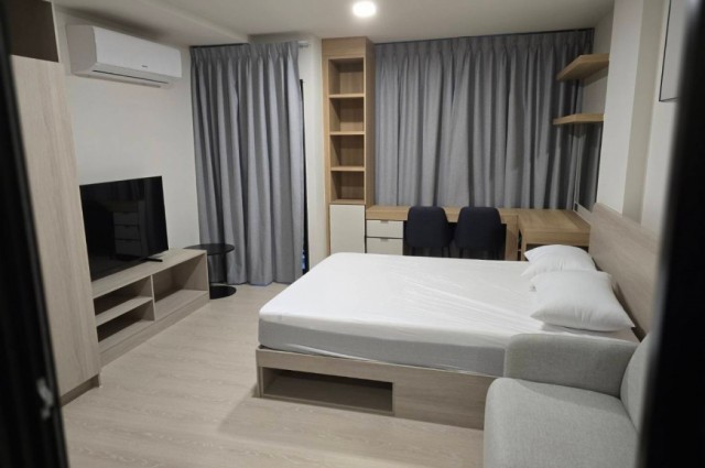 ให้เช่า คอนโด ห้องใหม่กริ๊บ ดีคอนโด ไฮป์ รังสิต 26 ตรม D condo hype rangsit
