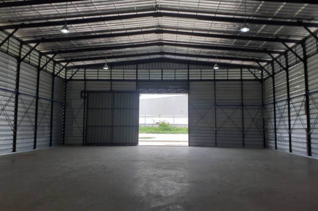 โกดังสำเร็จรูปให้เช่า คลองขุด 300 ตรม. ราคา : ฿37,895 / ต่อเดือน