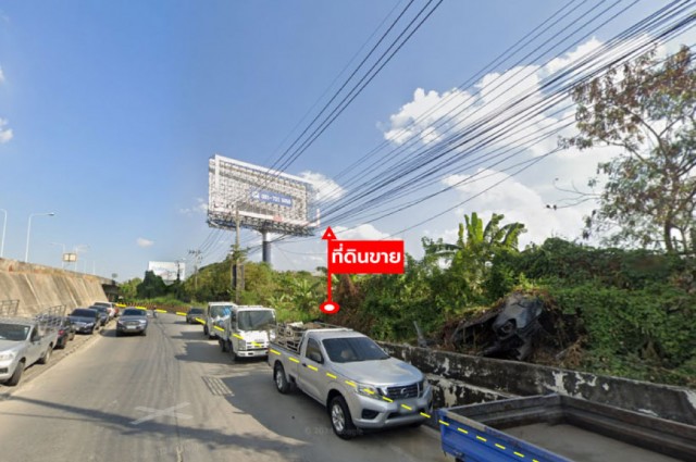 ขายที่ดิน 7 ไร่ 1 งาน 39 ตร.ว. ติดถนนนครอินทร์ ใกล้ ม.ราชพฤกษ์