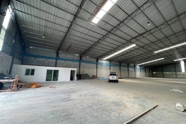 FACTORY WAREHOUSE FOR RENT / ให้เช่าโกดังโรงงาน 1,450ตรม. ถ.นครอินทร์ บางกรวย นนทบุรี