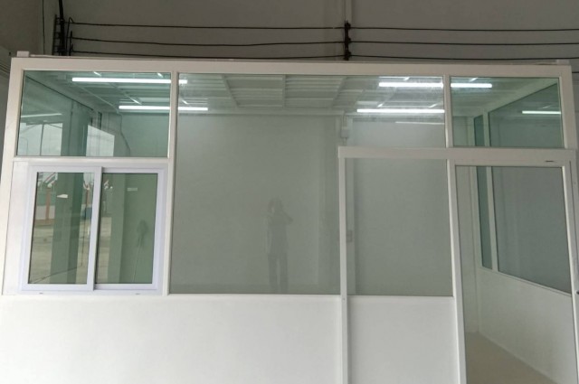 FACTORY WAREHOUSE FOR RENT / ให้เช่าโกดังโรงงาน 250ตรม.ลาดหลุมแก้ว พื้นที่สีม่วง ขอรง.4ได้ 