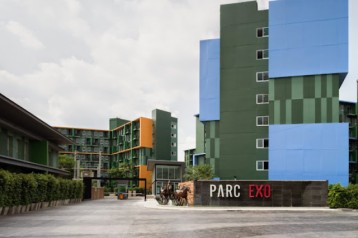 ขาย คอนโด ห้องมุมPARC EXO เกษตร-นวมินทร์ 33 ตรม. ฟิตเนต สระว่ายน้ำ เซเว่น ติดถนนใหญ่ พร้อมเฟอร์