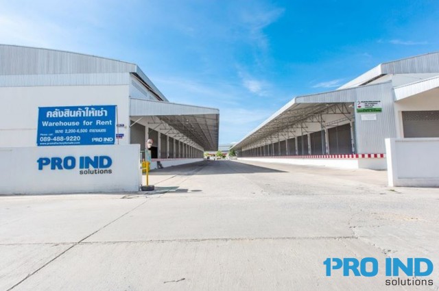 PRO IND Warehouse for Rent โกดังให้เช่า คลังสินค้าให้เช่า ขนาด 1,125 ตรม. ใกล้บางนาตราด กม.23 นิคมบางพลี ราคาไม่แพง