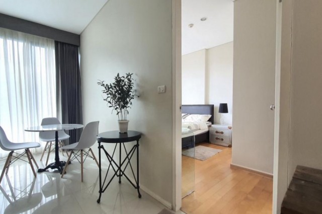 ให้เช่า คอนโด Villa อโศก 42 ตรม. 200 meters from MRT Petchburee ID 11856